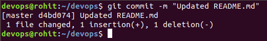 git commit