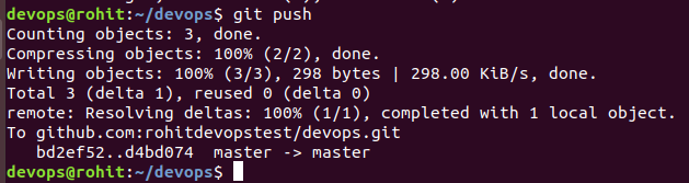 git push