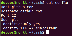 ssh config file