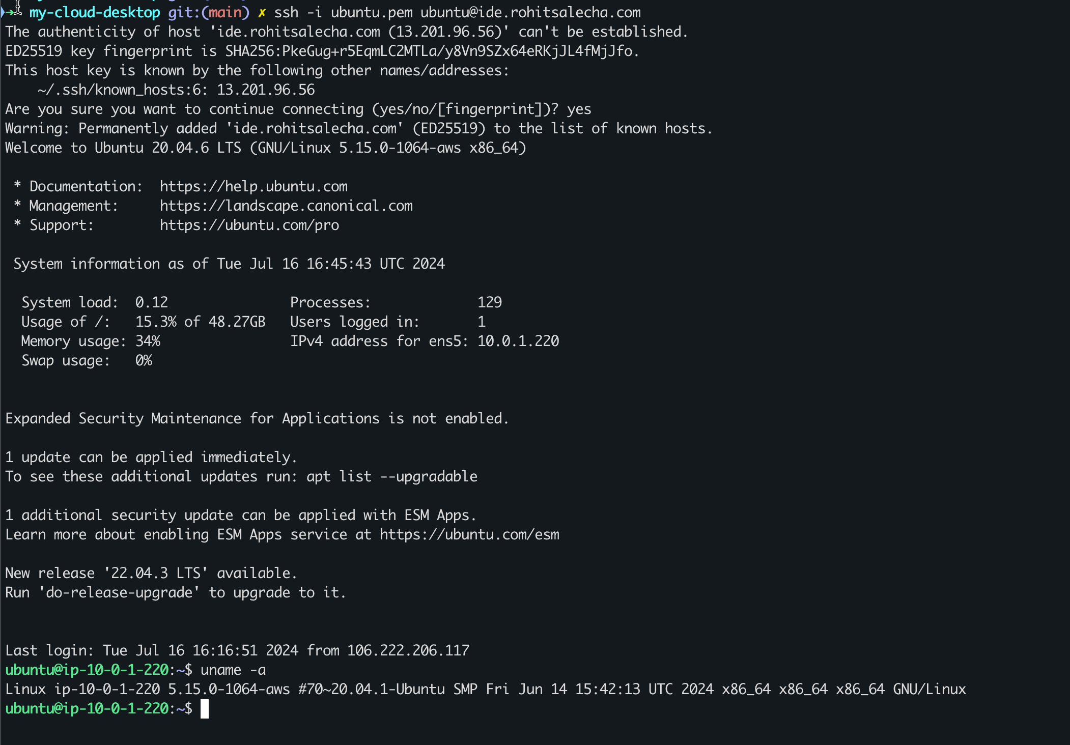 SSH through DNS