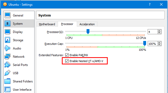 virtualization not enabled